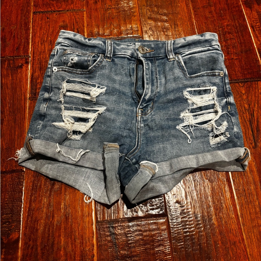 American Eagle Outfitters Blue Denim Shorts